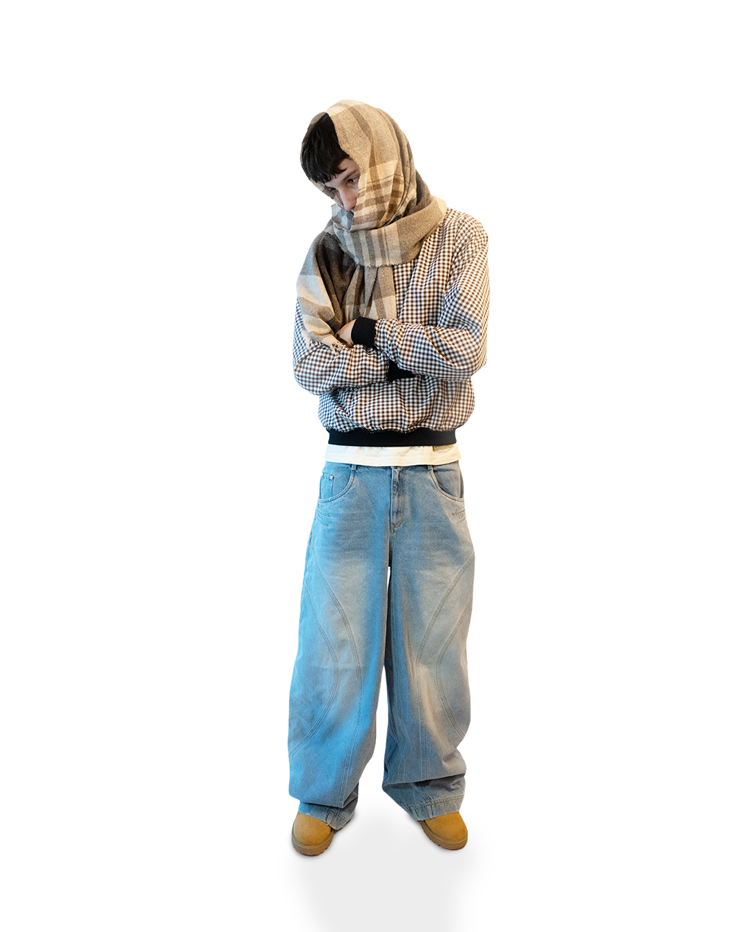 FLANNEL CORE SWEATER